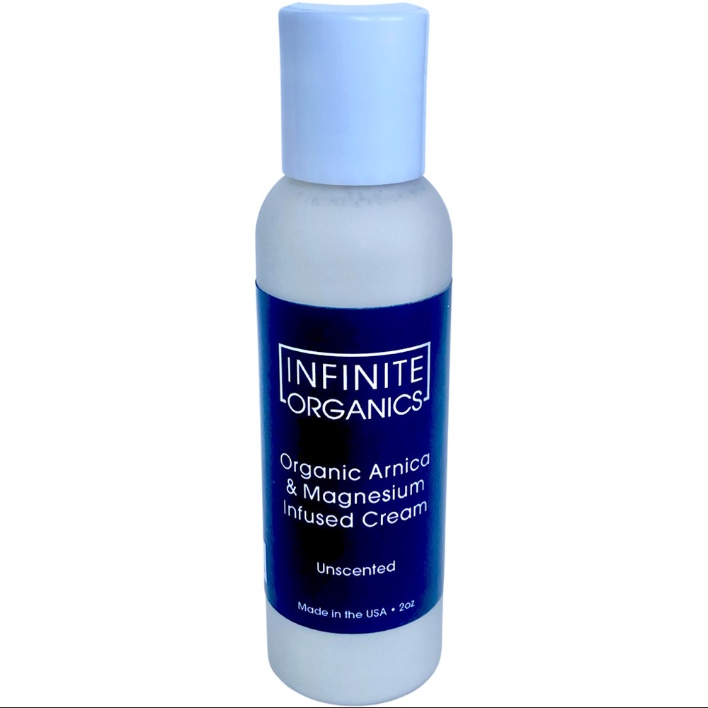 Organic, 500mg hemp extract, unscented arnica & magnesium all purpose cream